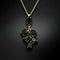 Kulonas "Amber II (Jet)" su Preciosa™ kristalais